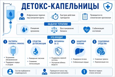Капельница от наркотиков на дому в Истре