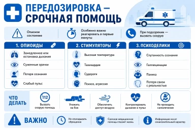 Помощь при передозировке в Истре