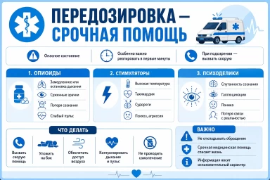 Помощь при передозировке в Истре