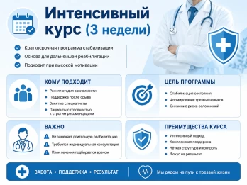 Реабилитация за 21 день в Истре